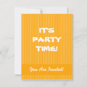 Oranje strepen kaart (Voorkant)