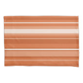 Oranje strepen kussensloop (Voorkant)