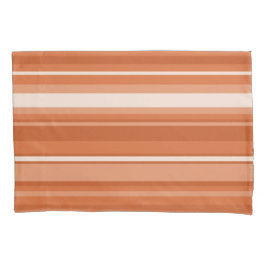 Oranje strepen kussensloop