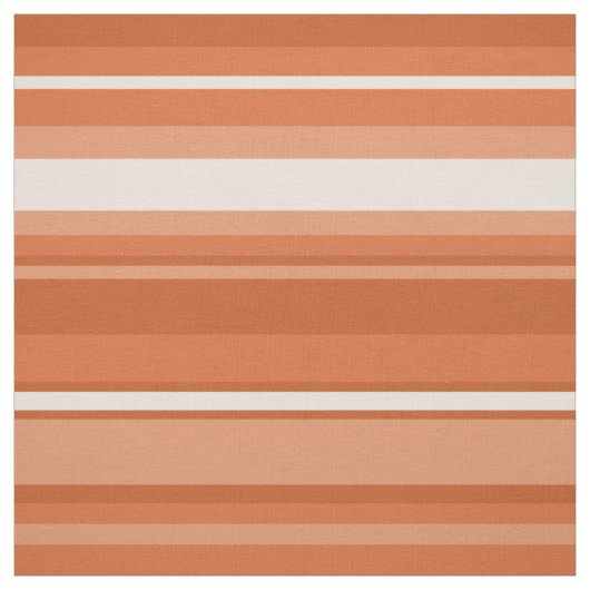 Oranje strepen stof (Swatch)