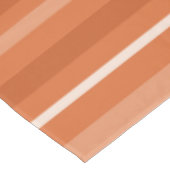 Oranje strepen tafelkleed (Gekanteld)