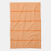 Oranje strepen theedoek (Verticaal)