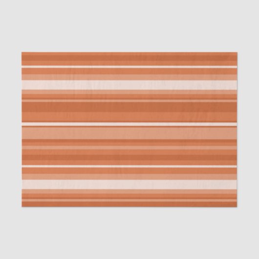 Oranje strepen tissuepapier (Voorkant)