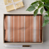 Oranje strepen tissuepapier (Geschenk)