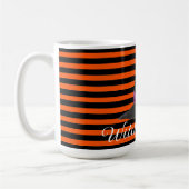 Oranje Stripe Witches Brew Koffiemok (Links)