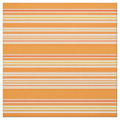Oranje striped Retro Cool Stof (Swatch)