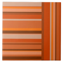 Oranje Stripes Patroon Abstract Asymmetrisch