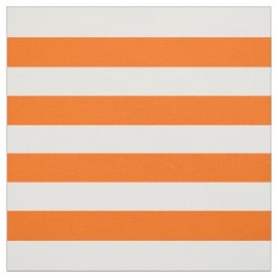 Oranje stripes stof