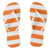 Oranje stripes Teenslippers (Voetbed)
