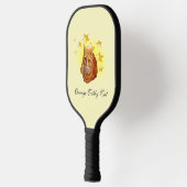 Oranje stripper Cat is een ster Pickleball Paddle (Links)