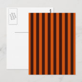 Oranje strips met schuifregelaar Stijldecor verbra Briefkaart (Voorkant / Achterkant)