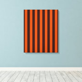 Oranje strips met schuifregelaar Stijldecor verbra Canvas Afdruk (Insitu (Houten vloer))