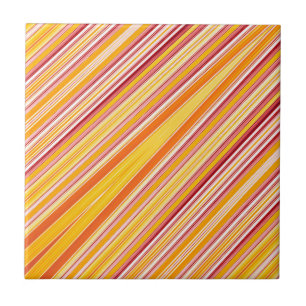 Oranje strips tegeltje