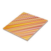 Oranje strips tegeltje (Zijkant)