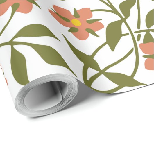 ORANJE STROMEN CADEAUPAPIER (Rol Hoek)