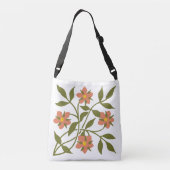 ORANJE STROMEN CROSSBODY TAS (Achterkant)