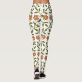 ORANJE STROMEN LEGGINGS (Achterkant)