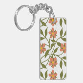 ORANJE STROMEN SLEUTELHANGER (Voorkant Links)