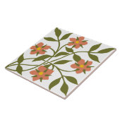 ORANJE STROMEN TEGELTJE (Zijkant)