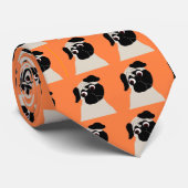 Oranje Stropdas (Opgerold)