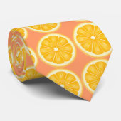 Oranje stropdas (Opgerold)