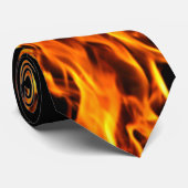 Oranje stropdas (Opgerold)