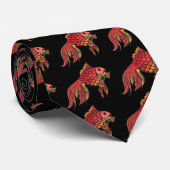 Oranje Stropdas (Opgerold)