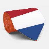 "ORANJE" Stropdas Nederland (Opgerold)