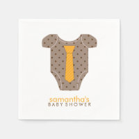 Oranje Stropdassen Baby Outfit Baby shower