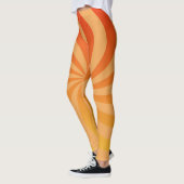 Oranje Sunburst Leggings (Links)