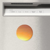 Oranje Sunburst Magneet (Insitu (Vaatwasser))