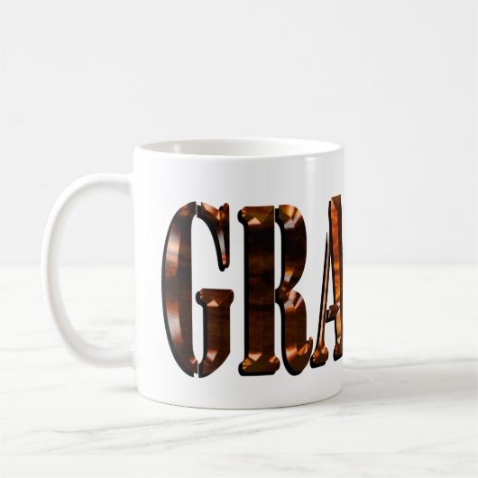 Oranje Sunset Graham Name Koffiemok (Links)