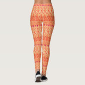 Oranje Sunshine leggings (Achterkant)