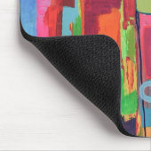 Oranje Sunshine Mousepad Muismat (Hoek)
