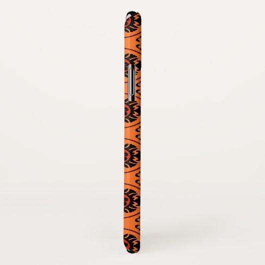 Oranje Suzani-patroon Case-Mate iPhone Case (Achterkant / rechts)