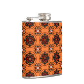 Oranje Suzani-patroon Heupfles (Rechts)