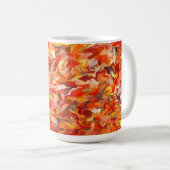 Oranje Swirl 15oz Mok (Voorkant rechts)