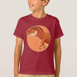 Oranje T-Rex T-shirt