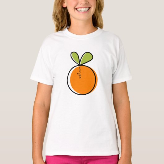 Oranje T-Shirt (Voorkant)