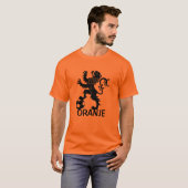 Oranje T-Shirt - Oranje de Nederlandse kleur (Voorkant volledig)