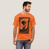 Oranje T-shirt Prozack (Voorkant volledig)