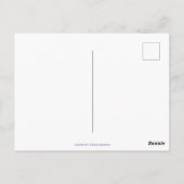 Oranje tablet bij deur met lavender Flowers Briefkaart (Achterkant)