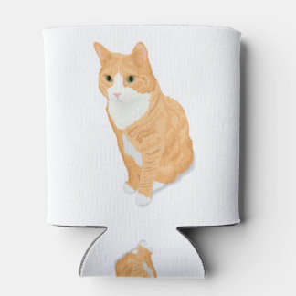 Oranje tablet blikjeskoeler