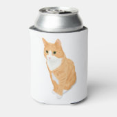 Oranje tablet blikjeskoeler (Blikje Achterkant)