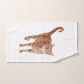 Oranje tablet handdoek (Handdoek)