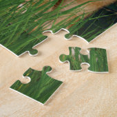 Oranje tablet in de bloem Dierenvrienden van de tu Legpuzzel (Zijkant)