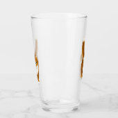 Oranje tablet Kat Glass Tumbler (Links)