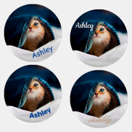 Oranje tablet labels