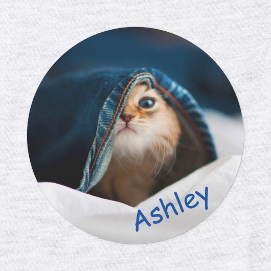 Oranje tablet labels (Design 1)