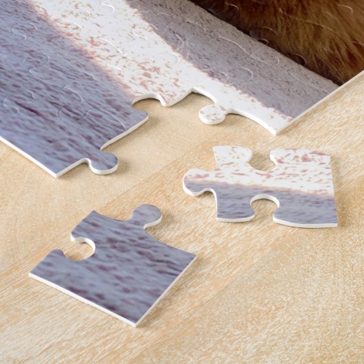 Oranje tablet legpuzzel (Zijkant)